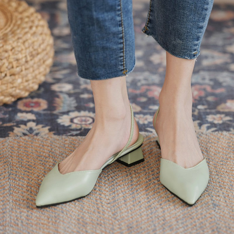 Women Flats Pointed Toe Lady Flat Heel Shoes Slip on Loafers Office Lady Elegant Shoes Soft Sole Comfortable Big Size 42