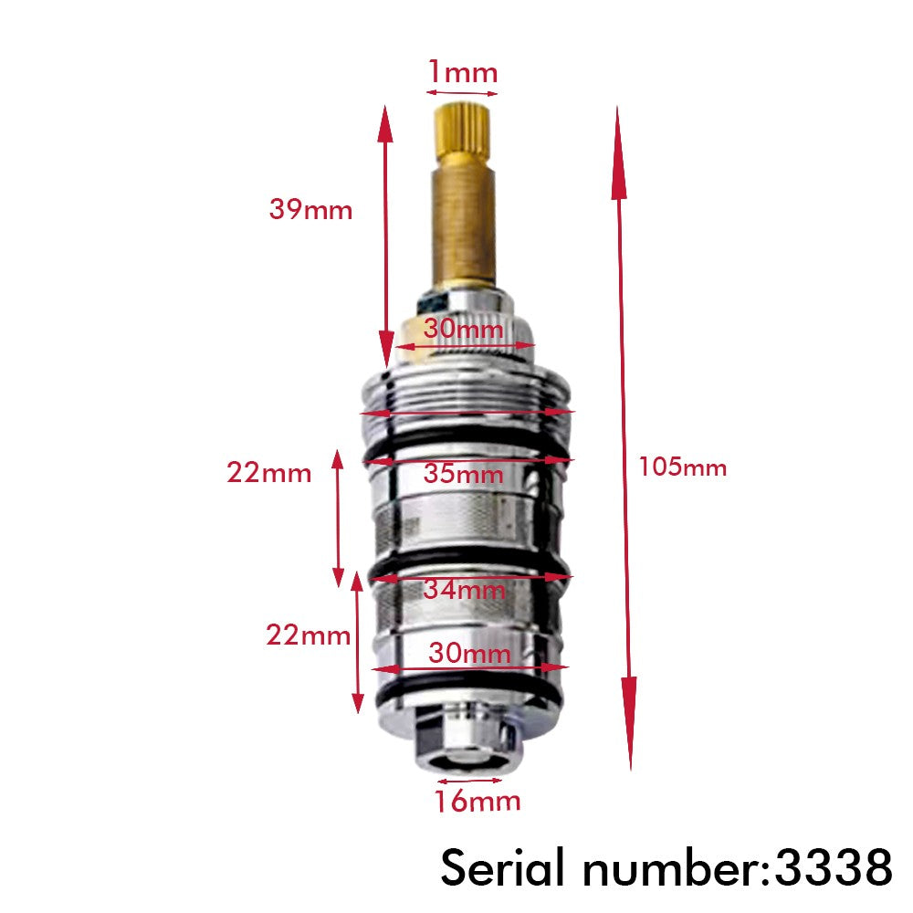 Cartridge Replacement Thermostatic Shower Control Switch Temperature Of Bathroom Shower Faucet Valve Spare Repair Kit