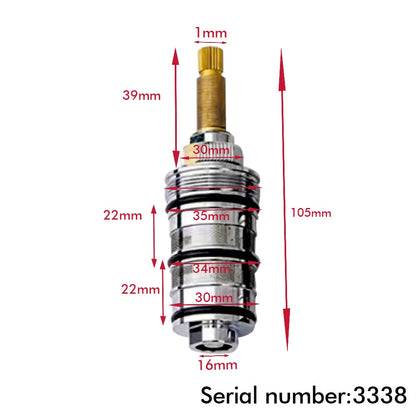 Cartridge Replacement Thermostatic Shower Control Switch Temperature Of Bathroom Shower Faucet Valve Spare Repair Kit