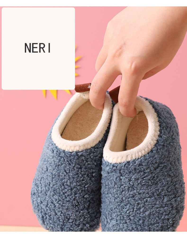 Evshine Curly Plush Children Shoes Super Warm Boys Girls Cotton Shoes Comfortable Casual Fuzzy Shoes Non-Slip Kids Cotton Shoes