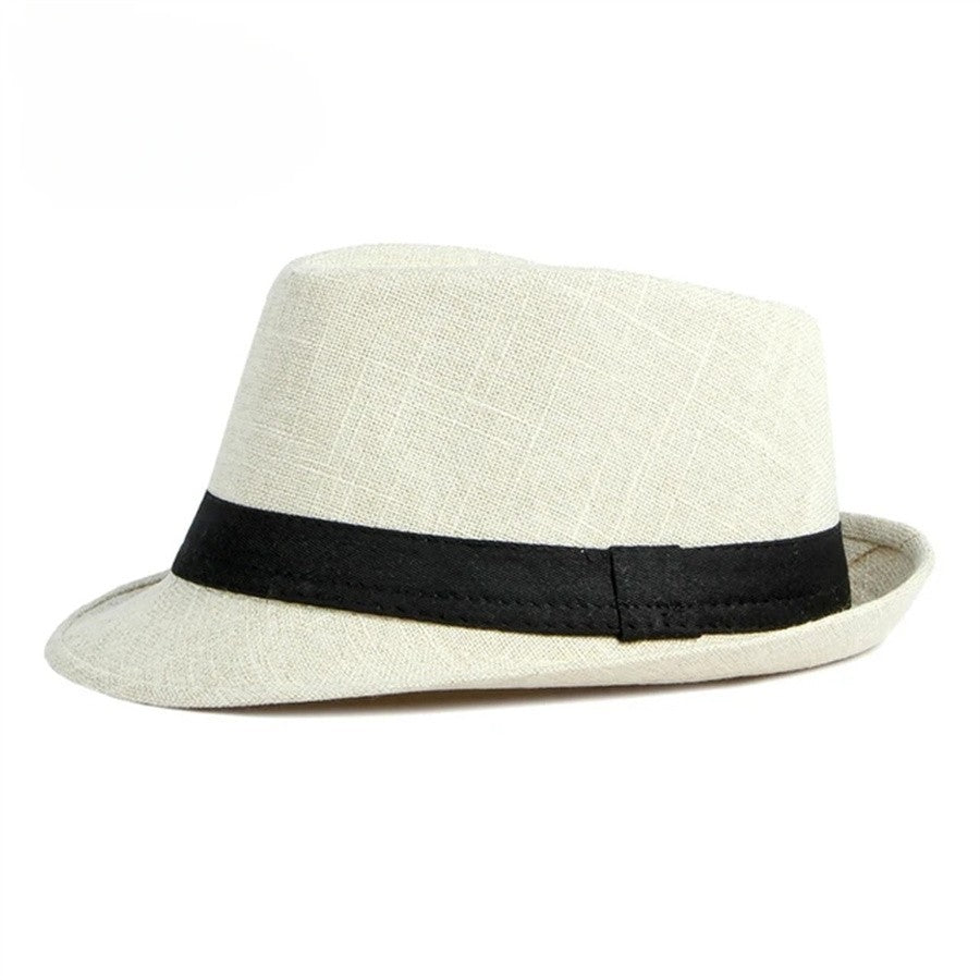 Chapéu de Lã para Casamento Primavera Verão para Homens de Meia-Idade, Casal, Moda Outono Inverno, Festa Xadrez, Design de Luxo, Chapéu Jazz Fedora para Mulheres