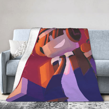 Manta de Perfil Forsaken Chance Macia de Qualidade Cobertor para Meninas Meninos Outono Tendência de Rua ao Ar Livre Colcha