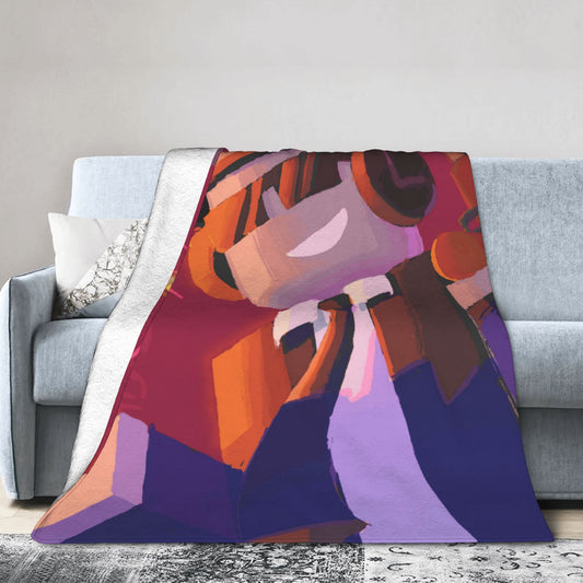 Forsaken Chance Profile Picture Blanket Quality Soft  Throw Blanket Autumn Girls Boys Outdoor Street Trend Bedspread