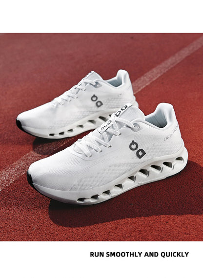 Men's Cushioned Running Shoes Energy Return Breathable Knit Arch Support Shock Absorption Marathon Women Casual Sneakers