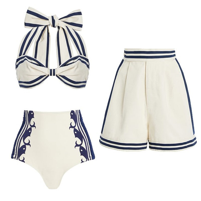 Women Sexy One Piece Swimsuit Cover Up Hollow Swimwear Women Off Shoulder SwimSuits Patchwork Bathsuit Belt Bodysuit Beachwear