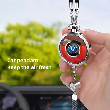 Pingente Perfume Interior Automotivo Frasco de Aroma Aromatizador para Changan UNI-K CS35 CX70 CS85 CS55 CS75 CS15 F70 Alsvin UNI-T Hunter