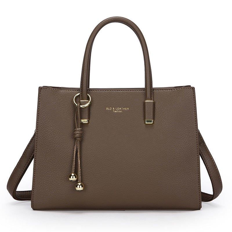 Genuine Brand Top Quality Pu Leather Handbag Women's Tote Messenger Sac Designer Large Capacity 3 Levels Shoulder Crossbody Bags