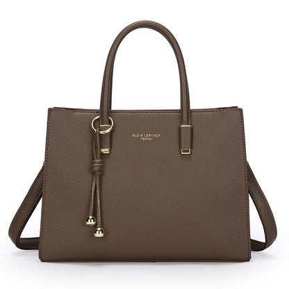 Genuine Brand Top Quality Pu Leather Handbag Women's Tote Messenger Sac Designer Large Capacity 3 Levels Shoulder Crossbody Bags