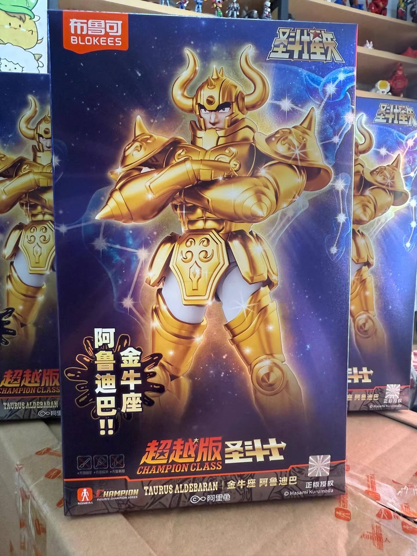Em estoque Original Saint Seiya CLÁSSICO CLÁSSICO Gold Saint Shiryu Máscara da Morte Shura Ouro Câncer Capricórnio Modelo Montado Brinquedos