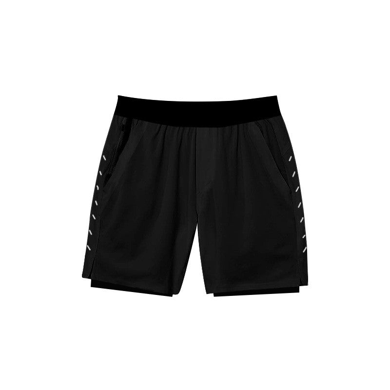 Summer Gym Fitness Sports Compression Shorts Mens Streatwear Quick Dry Jogger Quarter Short Pants Basketball Casual Trend Shorts