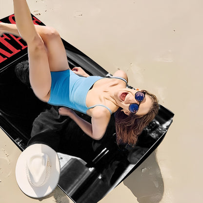 Classic Movie Scarface Bath Towel Microfiber Soft Water Absorbing Breathable For Girl Kids Decorative Cartoon Beach Towel