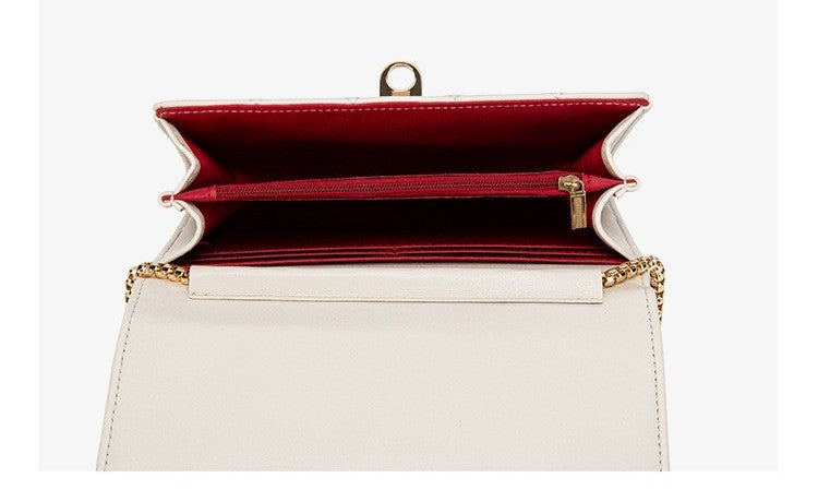 Women's Fashionable Casual Embroidered Butterfly Pattern Shoulder/crossbody Chain Small Square Bag, Mini Clutch