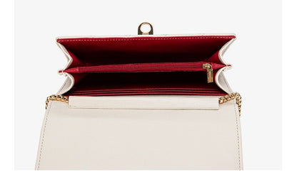 Women's Fashionable Casual Embroidered Butterfly Pattern Shoulder/crossbody Chain Small Square Bag, Mini Clutch