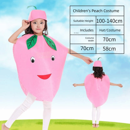 Fruit Fruit Vegetable Cosplay Costume Portable Cosplay Dance Performance Costumes 90-140CM Performances Cos Clothing