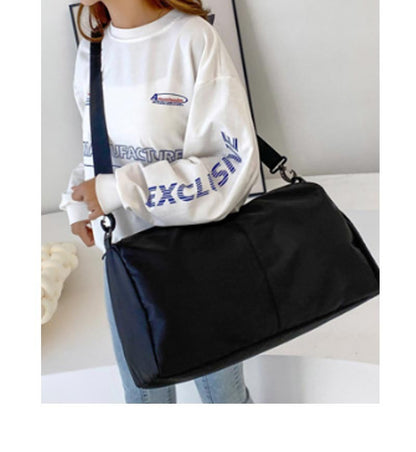 2025 New Women's Waterproof Yoga Mat Bag Fitness Pilates Portable Shoulder Bag with Shoe Compartment Dry and Wet Storage Bag