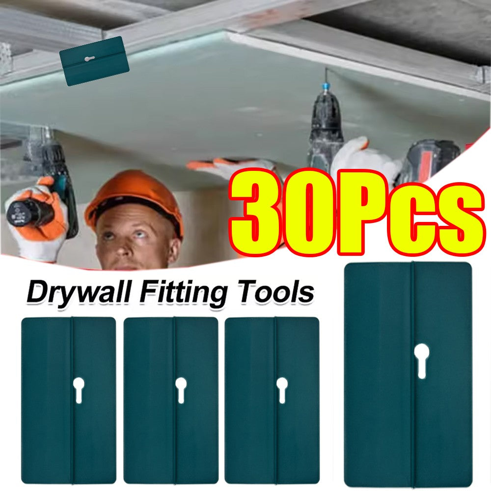 1-30 Peças Placa de Posicionamento para Teto de Drywall Placa de Posicionamento para Decoração de Teto e Parede de Quarto Ferramenta de Construção para Instalação de Placas de Madeira
