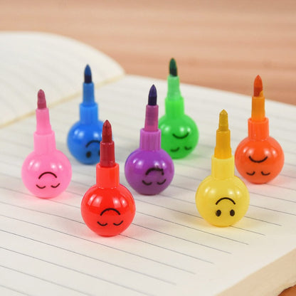 5/10Pcs Lollipop Building Block Crayon Pencil Painting Pen Kids Birthday Party Favors Pinata Fillers Back To School Stationery