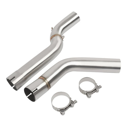 For Honda CBR1000RR 2004-2007 05 Exhaust System Black Muffler Tips Mid Link Pipe Exhausts Pipes