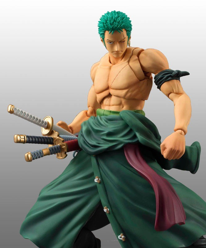 Anime One Piece 18cm BJD Roronoa Zoro Articulado PVC Action Figure Brinquedos Colecionáveis