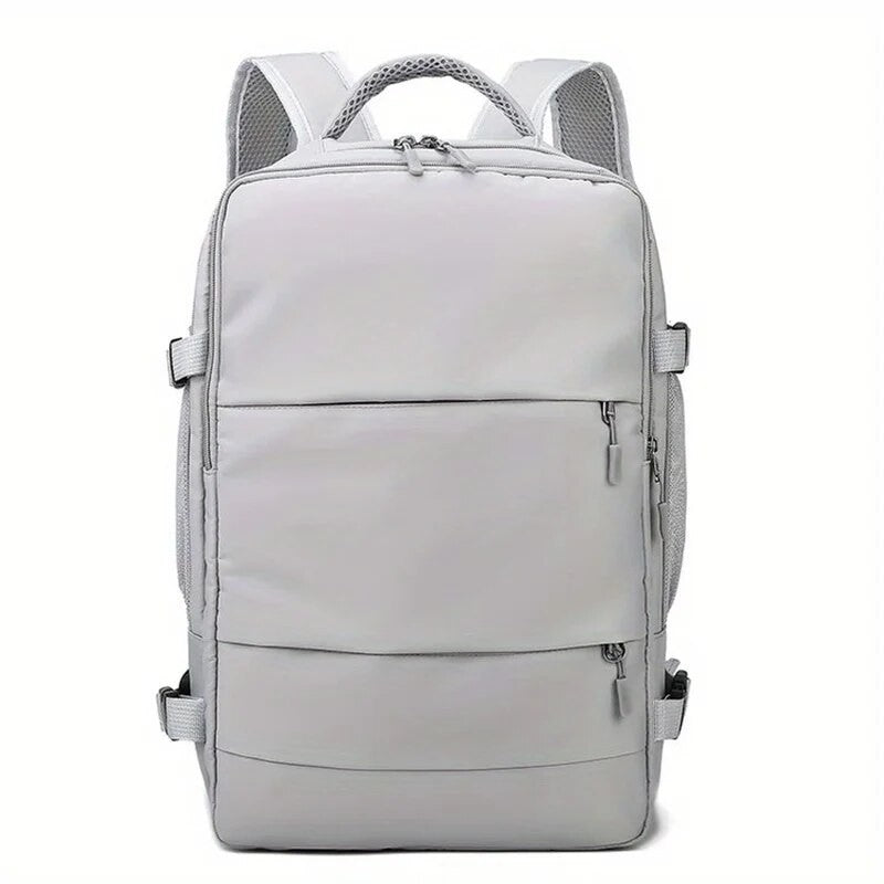 Mochila de Viagem Multifuncional de Grande Capacidade com Compartimento para Calçados e Múltiplos Bolsos