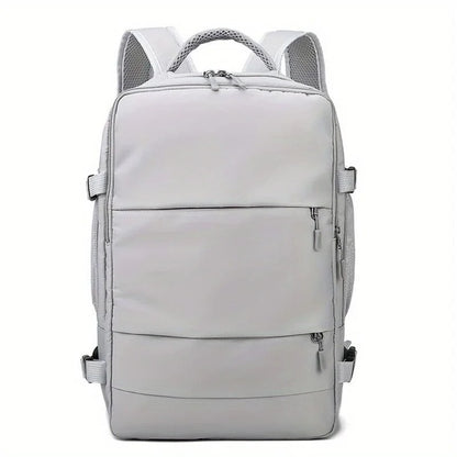 Mochila de Viagem Multifuncional de Grande Capacidade com Compartimento para Calçados e Múltiplos Bolsos