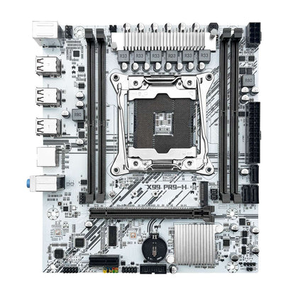 MACHINIST X99 Motherboard kit set Intel Xeon E5 2650 V4 LGA 2011-3 CPU DDR4 8GB*2pcs NVME m.2 White X99 PR9-H Optional combo
