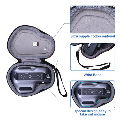XANAD EVA Estojo Rígido para Mouse Sem Fio Logitech MX Master 3/Master 3S/Master 2S Bolsa Protetora para Viagem e Armazenamento