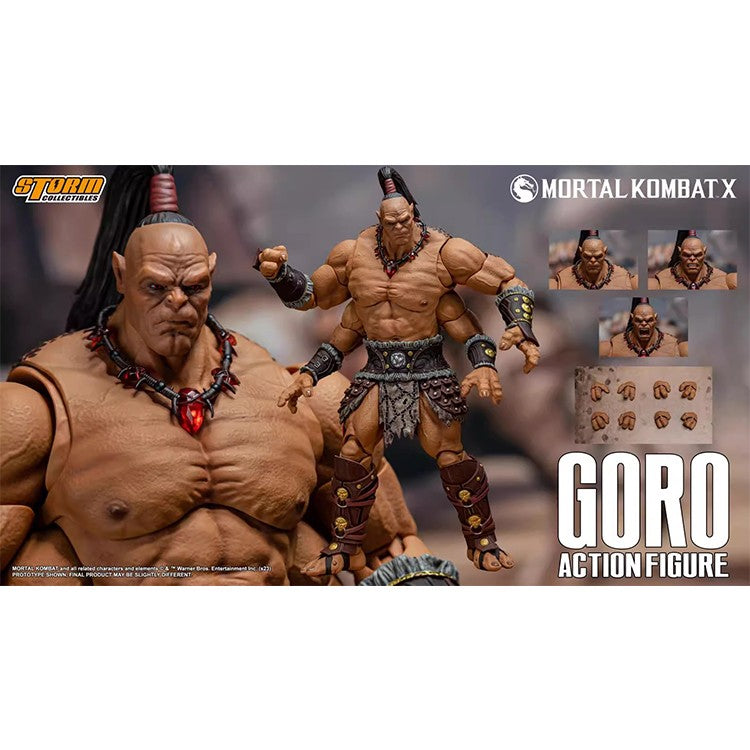 In Stock Original STORM TOYS Storm Mortal Kombat GORO Character Model Toy Gift Collection Collectible Model Decoration