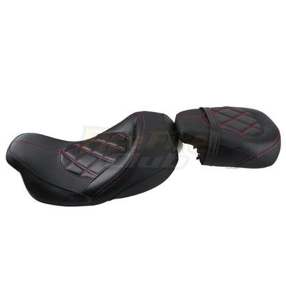 Assento Traseiro Dianteiro para Passageiro de Motocicleta para Harley Touring Electra Glide CVO Street Glide Road King 2009-2022