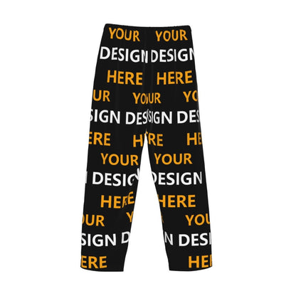 Custom Men Custom Your Design Here Pajama Pants Printed Personalized Sleep Sleepwear Bottoms with Pockets