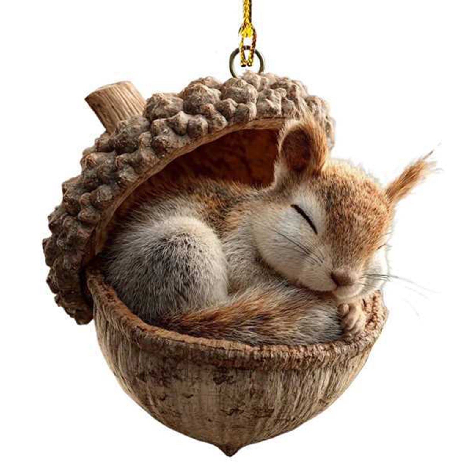 Acrylic Xmas Tree Decorations 2D Animal Ornament Pendant Cute Animal Rustic Seasonal Decor For Tree Window Christmas Present