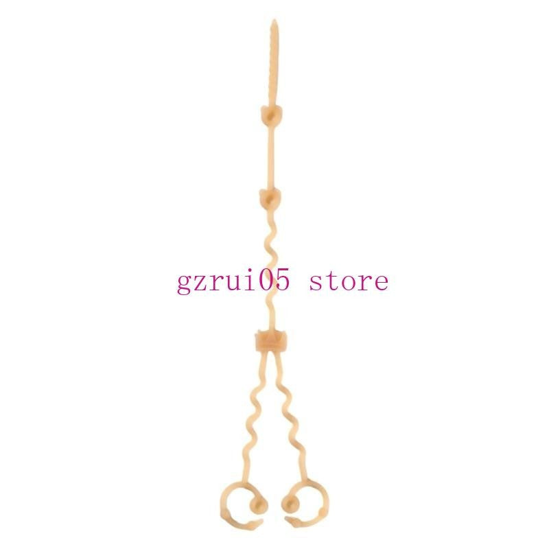 W89E Silicone Pacifier Chain Teething Toy Lanyard Rope Drop Prevention Baby Pacifier Holder Leash Infant Nursing Essential