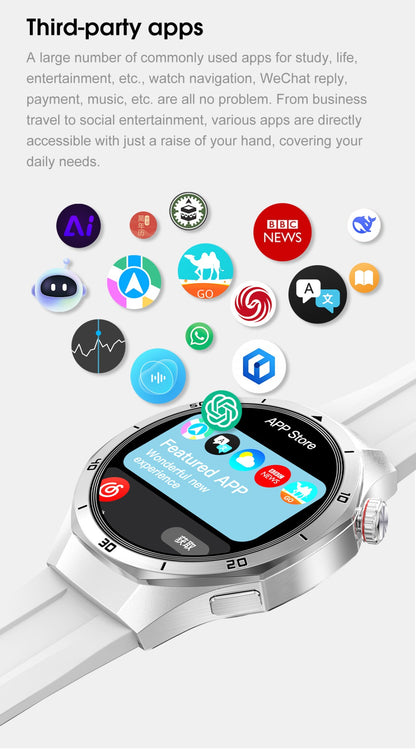 2025 New For HUAWEI GT 5 Pro 32Gb Memory SmartWatch AGPS Beidou Navigation Sapphire Screen HD Video Bluetooth Call SmartBracelet