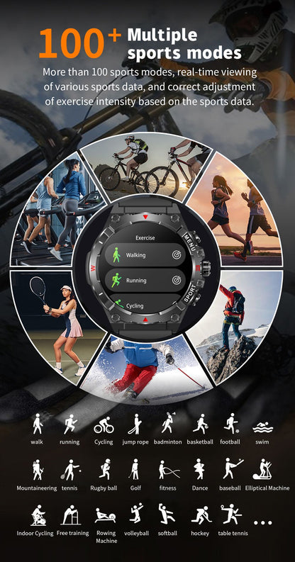 Smartwatch COLMI V76 GPS 2025 Tela AMOLED Ultra 1.43" Bússola e Altímetro Integrados Chamada Bluetooth Smart Watch Bateria 500mAh