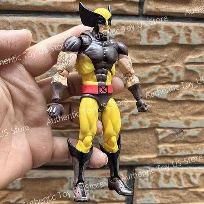 In Stock Ct Toys Wolverine Mafex 096 Figure 138 Brown Comic Ver X-Men Anime Action Figure Figurine Model Customized Gifts Toys