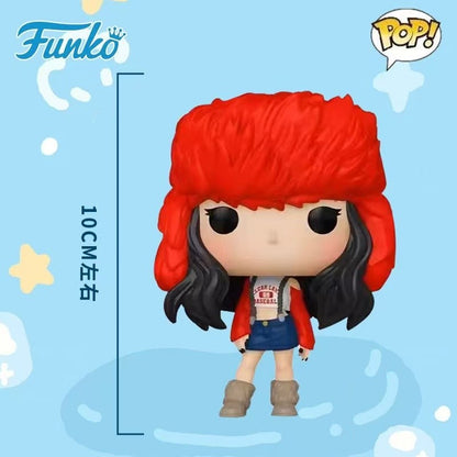 Original Blackpink Action Figure Funko Pop Model Lisa Statue Jennie Figurine Jisoo Figure Rosé Figure Model Collectible Gifts