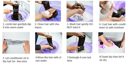 Pacotes de Cabelo Humano Liso Kinky Yaki 100% Cabelo Humano Virgem Puro Brasileiro Extensões de Cabelo em Promoção/Liquidação