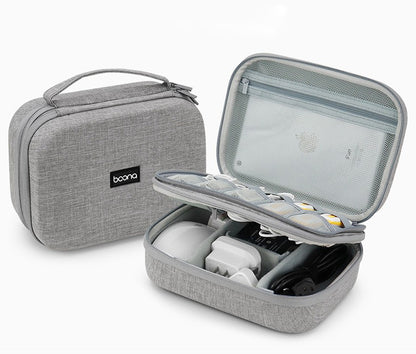 Hot Sale Waterproof Hard Shell Digital Gadgets Storage Bag Travel Organizer for Electronics Accessories HDD Earphone Storage Box