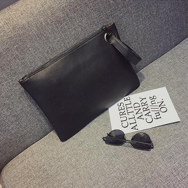 Fashion solid women's clutch bag leather women envelope bag clutch pu leather bag female Clutches sac Immediately shipping