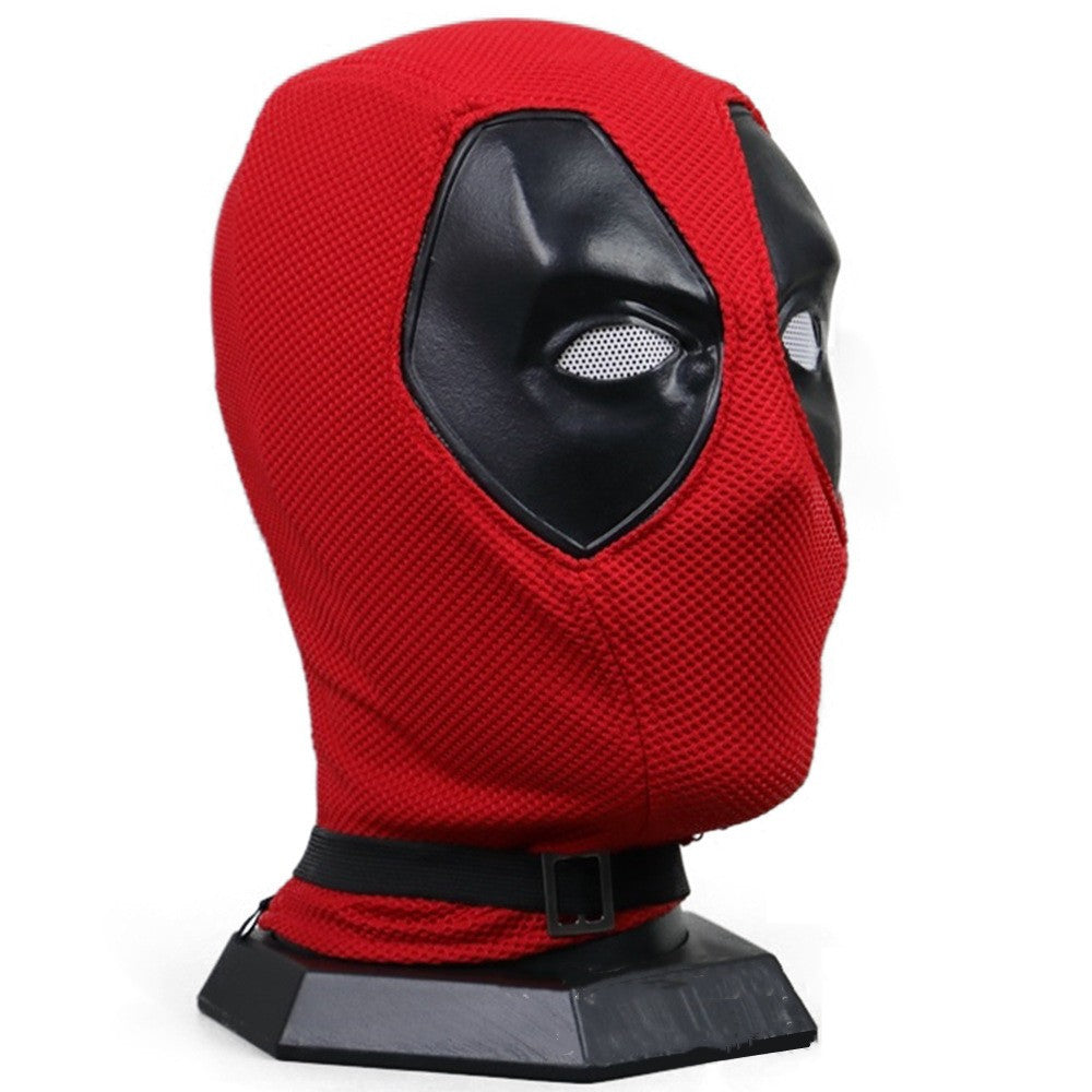 Deadpool Wade Winston Wilson Cosplay Nylon Mask Headgear Knitted Cotton Mesh Helmet Halloween Party Carnival Props