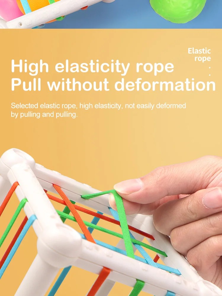 7Pcs Kids Educational Cube Shape Matching Stacking Learning Toys Educational Play Games Baby Toys