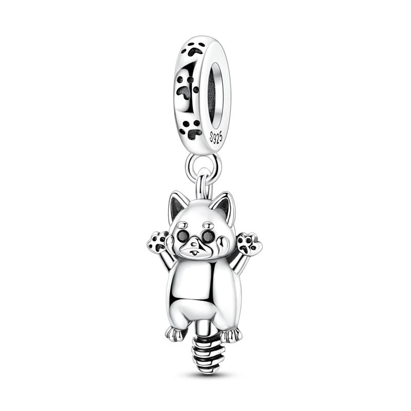 925 Sterling Silver Dog Charms French Bulldog Poodle German Shepherd Beagle Dachshund Pendants Fit Bracelets DIYJewelry Gift