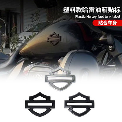 Adesivos Metálicos 3D Acessórios Para Motocicletas Emblema Logo Decalques Adesivo De Decoração De Crachá De Corpo Lateral Para Tanque De Combustível Para Harley Davidson