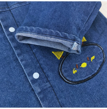 Macacões de Bebê IENENS Roupinhas de Recém-nascidos Macacão Jeans Peça Única 0-18 Meses Menino Menina Roupas Macias Roupas Infantis