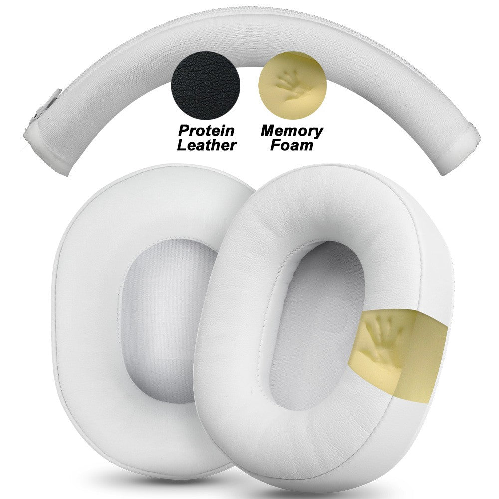 Earphone pads For REDRAGON H510 710 ZEUS-X RGB replacement Earpads headphones Earmuffs Soft cloth Memory Covers Sponge  Protein