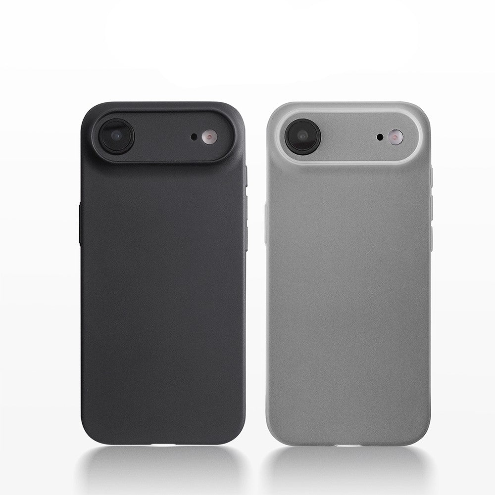 Capa Dura Ultrafina 0,3mm Para iPhone Air 17 16 Pro Max Plus 16E Translúcida Fosca Preta Fina PP Para iPhone17ProMax 16Pro