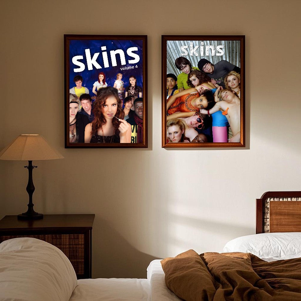 Teen TV Series Skins Generation Poster HD art sticky wall waterproof home living room bedroom bar aesthetic decoration