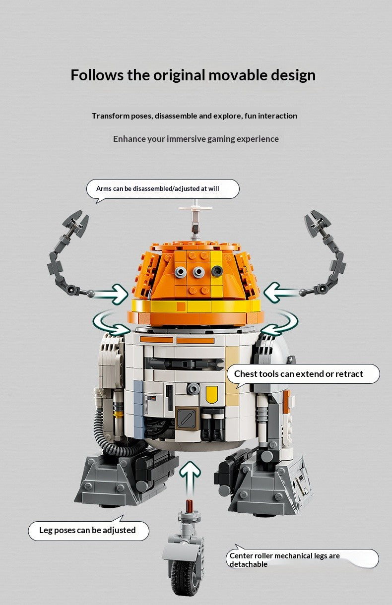 LEGO Star Wars 75416 Brinquedo de Construção Astronauta para Meninos, Presente de Aniversário e Natal