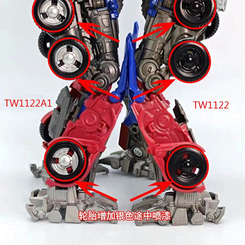 Brinquedo de Transformação BAIWEI CY01 TW1122 TW1022 Carros Reboques Contêiner Tático Acessório Mochila Boneco de Ação Robô de Deformação