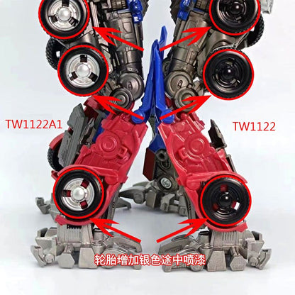 Brinquedo de Transformação BAIWEI CY01 TW1122 TW1022 Carros Reboques Contêiner Tático Acessório Mochila Boneco de Ação Robô de Deformação